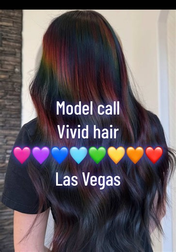 Model Call for Vivid Hair Transformation in Las Vegas