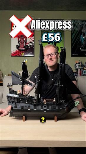 This Cheap Copy of Lego 10365 Jack Sparrow Ship is Actually Good.