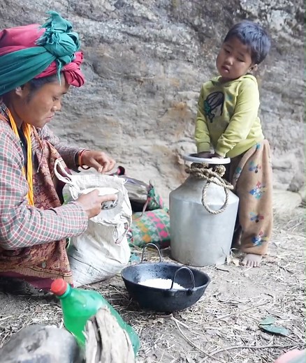 247K views · 2K reactions | Village lifestyle in domestic animals farm area Village Technology #cooking #food #family #fblifestyles #life #mountain #rurallife | Gamt tan | Facebook