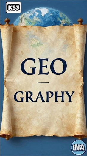 Where Does the Word "Geography" Come From? 🤔
