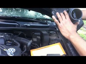 How to clean or change MAF sensor on VW golf MK4