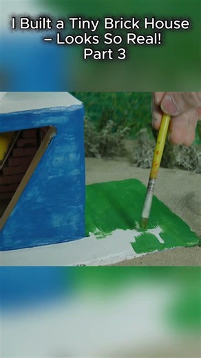 People Can’t Believe This Is Miniature 🧱 | Hyper Realistic Micro Build #Shorts