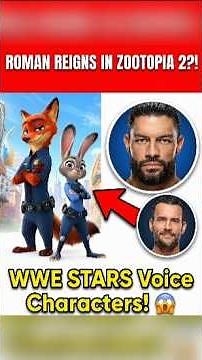 Zootopia 2 NEW Characters & Voices REVEALED 😱 | Roman Reigns, CM Punk, Andy Samberg SHOCK Fans!