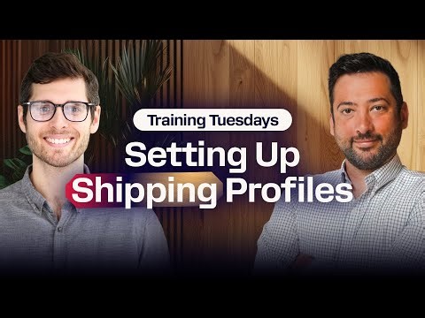 Setting Up Shipping Profiles