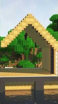 Modern Lake House🏠 #minecraft #tutorial