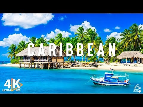 Caribbean 4K UHD | Explore Turquoise Waters, White Sand Beaches, and Tropical Paradise