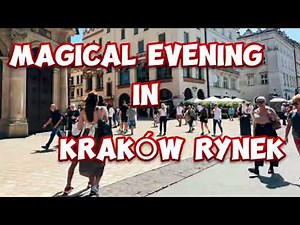 Walking Tour of Kraków Rynek | Poland’s Historic Old Town Market Square