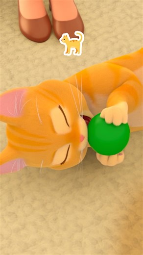 Bora was copying everything our cat Boo did! 😹🐾 #Boo #and #Bora | Bebefinn