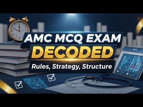 AMC MCQ Exam Decoded | Rules, Strategy & Structure Explained