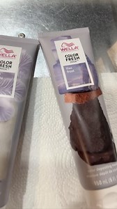 Why Wella Professionals Color Fresh Masks? This versatile zero-damage, color-depositing mask can be used for a toning service to be paired with gray coverage, highlights, balayage and all over color and client at-home maintenance. @tashdollars shows us a natural refresh 💜 Shop Wella Color Fresh masks now at marlobeauty.com! 🛒 https://bit.ly/3LBrdaV #prosgomarlo #wellaprofessional #wellaprofessionals #marlobeautysupply | Marlo Beauty Supply