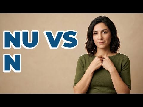 Is Greek Letter Nu Like The English N?