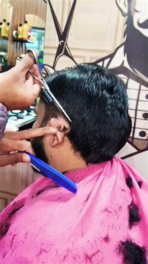 Scissor work = real barber art ✂️