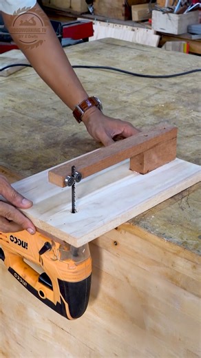 2.3M views · 10K reactions | DIY jig saw track guide rail for perfect crosscut jig and jig saw table transformation ⚒ #Woodworking #amazing #DIY #reelsfb #videoreelviral #carpentry | Woodworking TV | Facebook