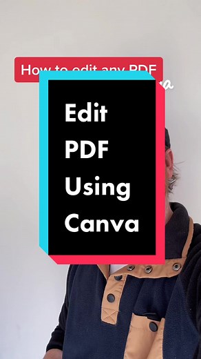 Edit Any PDF Easily with Canva's PDF Editor