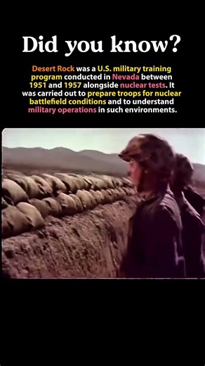 Desert Rock: Training Soldiers for Nuclear War