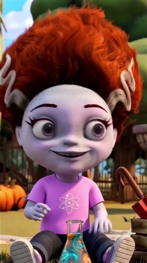 Elle Mixes Up Some Messy Magic Science! | MONSTER TOTS