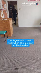 The last time this toddler saw her Marine dad, she wasn't walking yet. Watch her run to greet him when he returns home! #militarykind | Cape Cod Times