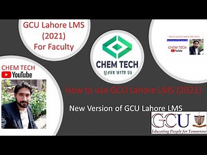 How to Use GCU Lahore LMS 2021| New LMS| Complete Video Tutorial| add file| assignment| Attendance|