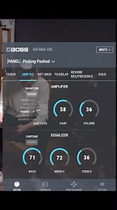 Gen-3 of the BOSS Katana is here! Now fully controllable wirelessly via Tone Studio, it's a very fun, powerful and affordable amp for any guitarist! Unleashing unparalleled versatility and dynamic tube-like tones, this amp series combines decades of BOSS expertise with cutting-edge technology to redefine your playing experience. Whether you're jamming at home or performing on stage, Katana Gen 3's customizable effects and seamless connectivity ensure you hit the "sweet spot" every time. Katana 5