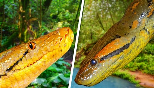 7 continents, 7 giant snakes - ranking the largest native species from smallest to biggest