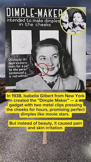 💄 The 1938 “Dimple Maker” 😬