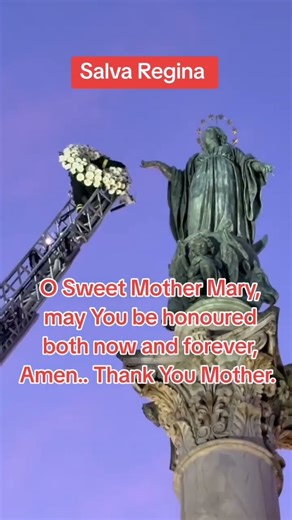 Salve Regina 🙏 Hail, Holy Queen — A sacred Marian hymn of love, prayer, and devotion. #SalvaRegina.