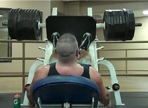 Most Leg Presses Using A 1000-Pound Weight In One Minute