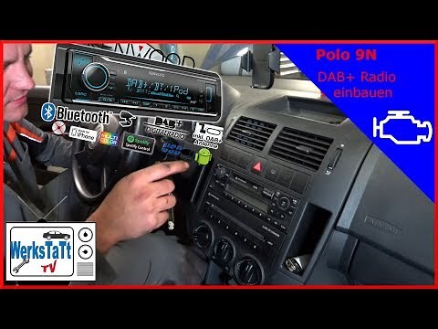 ►VW Polo 9N◄ Install DAB+ radio [DAB+ Audio install] ◢WORKSHOP TV◣