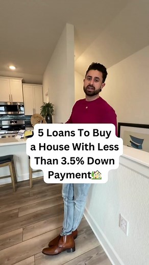 5 Loans With Less Than 3.5% Down for Buying a House