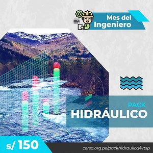 Pack Hidráulico 🎁 ¡Adquiérelo en el mes del ingeniero! Comprende: ✅ Modelamiento Hidráulico con Hec-Ras v.6.0 ✅ Modelamiento Hidrológico con Hec-Hms v.4.8 ✅ Hidrología e Hidráulica de Puentes ✅ Estudio de Cuencas con Arcgis v.10.8 usando DEMs ✅ Modelamiento Hidráulico y Fundamentos de las Roturas de Presas con Iber ✅ Modelamiento Hidráulico y Optimización de RDAP con WaterCAD v.10 Además obtén: 📜 Emisión de Diploma Inmediato. 💻 Acceso ilimitado al Aula Virtual. 📂 Descarga tus clases desde la