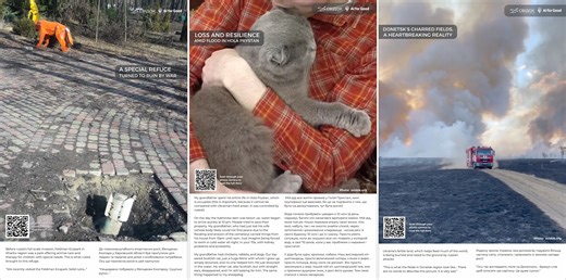 Exhibit highlights environmental impacts of war in Ukraine