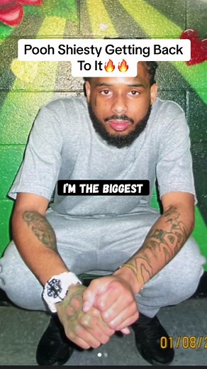 Pooh Shiesty Recording from Prison on a Jail Phone - Freestyle Rap