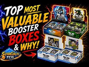 The 5 Most Valuable Dragon Ball Super Fusion World Booster Boxes