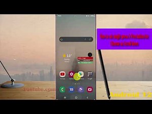Samsung Galaxy S22 Ultra : How to set single press S Pen button for Chrome as Scroll down