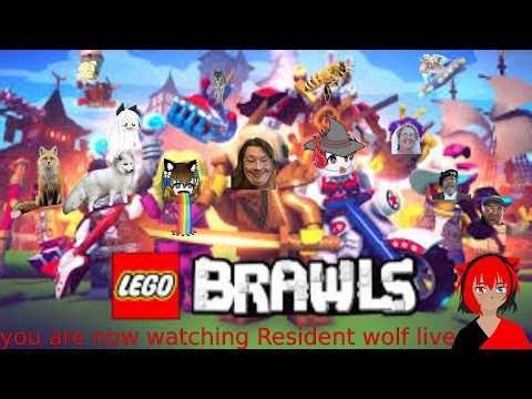 having a bar fight in lego brawls