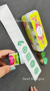 283K views · 2.8K reactions | Fabric colour for block printing - useful product for sewing lovers #sewinghacks #stitching #crafts #sewingtips #sewing #design #designinspiration #fbreelsviral | Reet Designs | Facebook