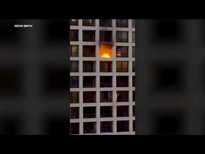 Chicago fire at high-rise building in Gold Coast | VIDEO