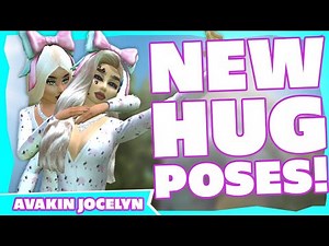 Avakin Life | Have you tried out the new paired poses and hugs with your friends? 😍
