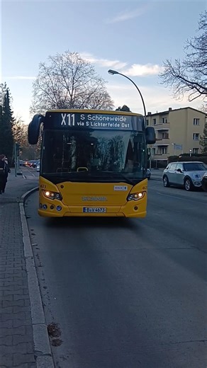 Bus Berlin | Einfahrt X11 Bundesarchiv nach S Schöneweide/Sterndamm über S Lichterfelde Ost