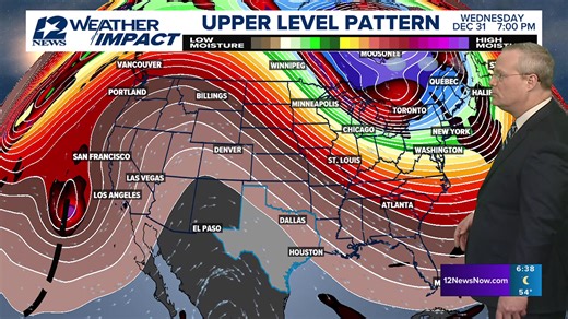 Streaming live on 12News 12News meteorologist Patrick Vaughn is in the Weather Impact Center to update you on Wednesday's weather in Southeast Texas. | 12NewsNow