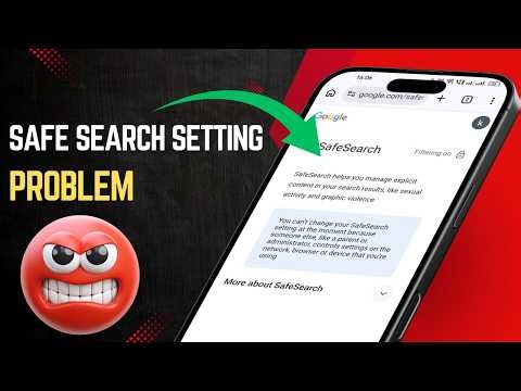 Google SafeSearch Locked Problem Fix 😱 | Don’t Have Permission to Change SafeSearch