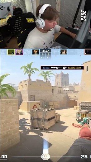 s1mple taps them all 🎯 #s1mple #cs2 #twitchclips