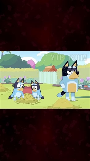 Double Toothless Surprise, Bandit Didn’t See This Coming! #blueyfans #blueyshow #cartoons