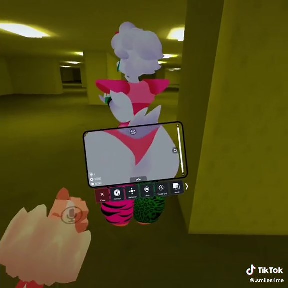 Exploring the Backrooms in VR with Friends