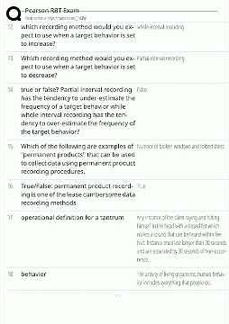 Pearson Rbt Exam video