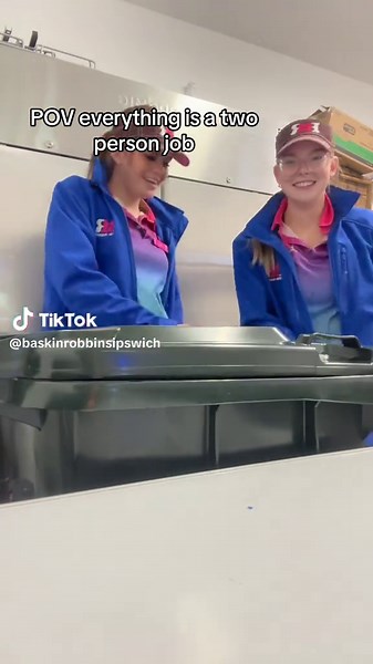 Ice Cream Jobs at Baskin Robbins: A Two-Person Experience