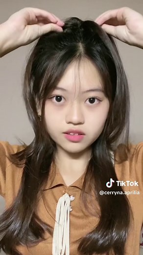 Korean Style Half Ponytail Hairstyle Tutorial