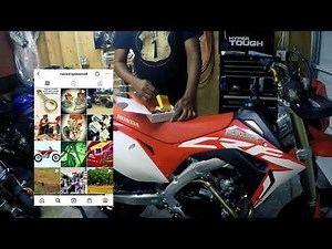 CRF450L CRF450RL VORTEX X10 ECU INSTALLATION