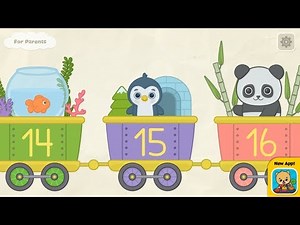Learning numbers for kids Number 15