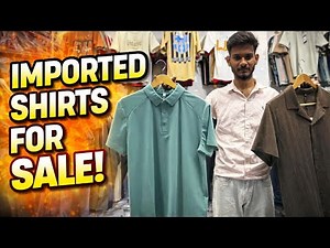 Grab Imported ✈️Shirts & T-shirts at Crazy Prices! 😱